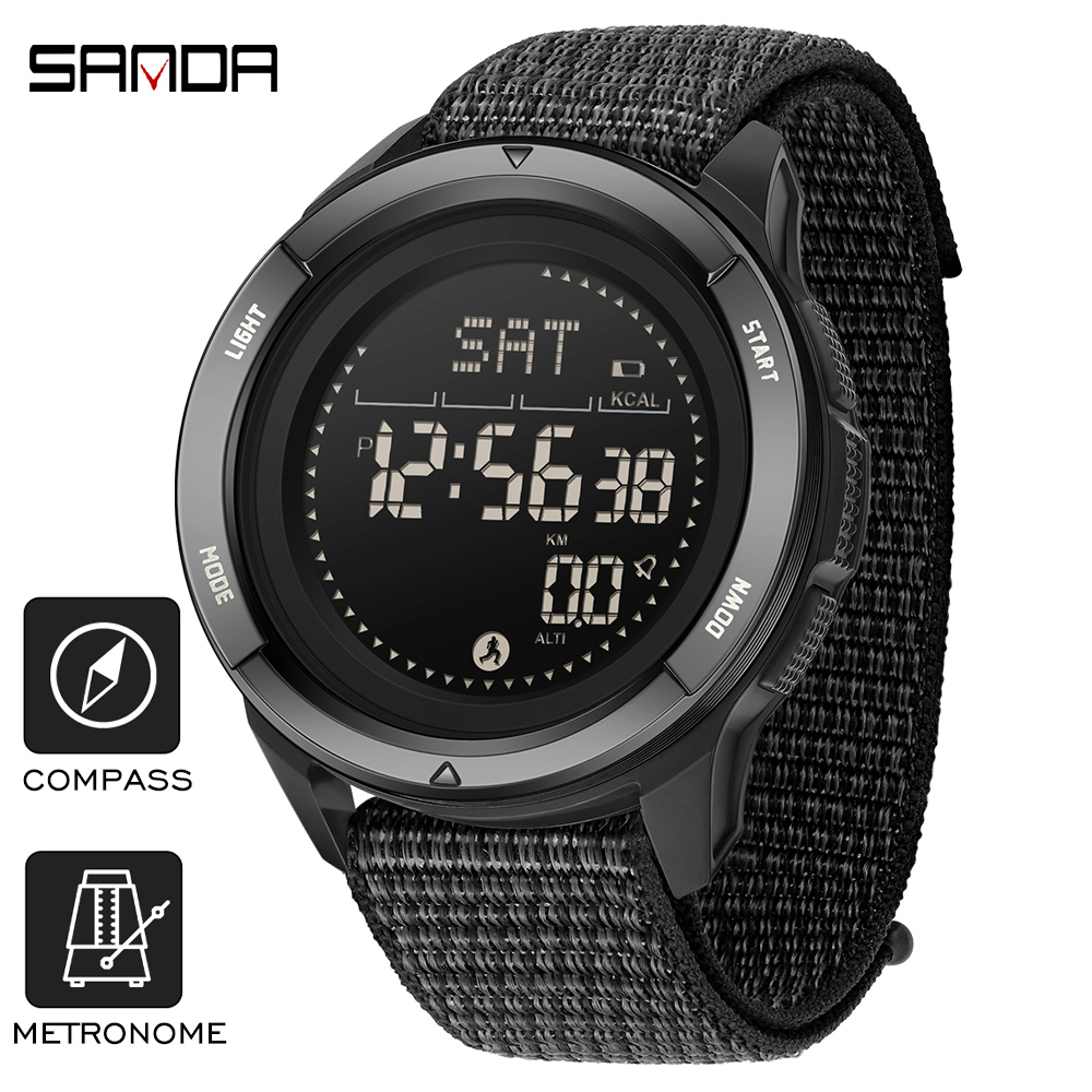 Metronome Digital - SANDA marque montres électroniques hommes sport
