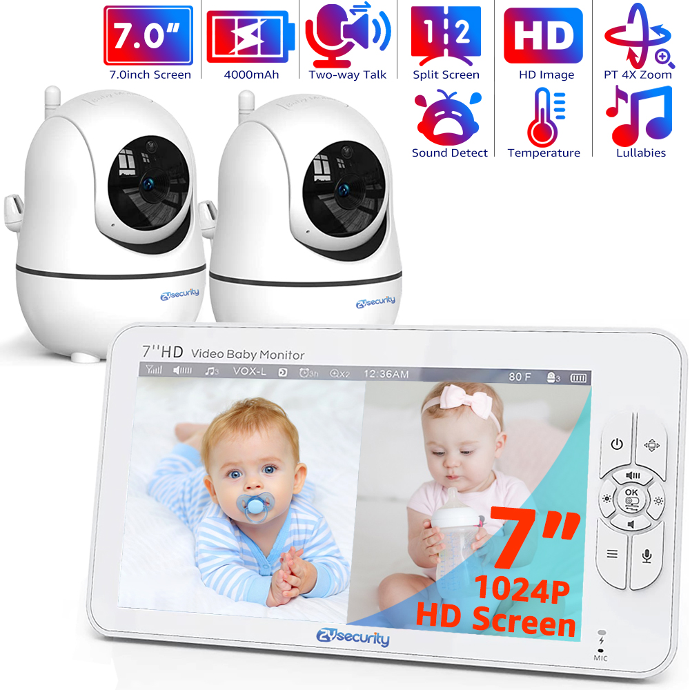 Audio Music Videos - Moniteur vidéo pour bébé de 7.0