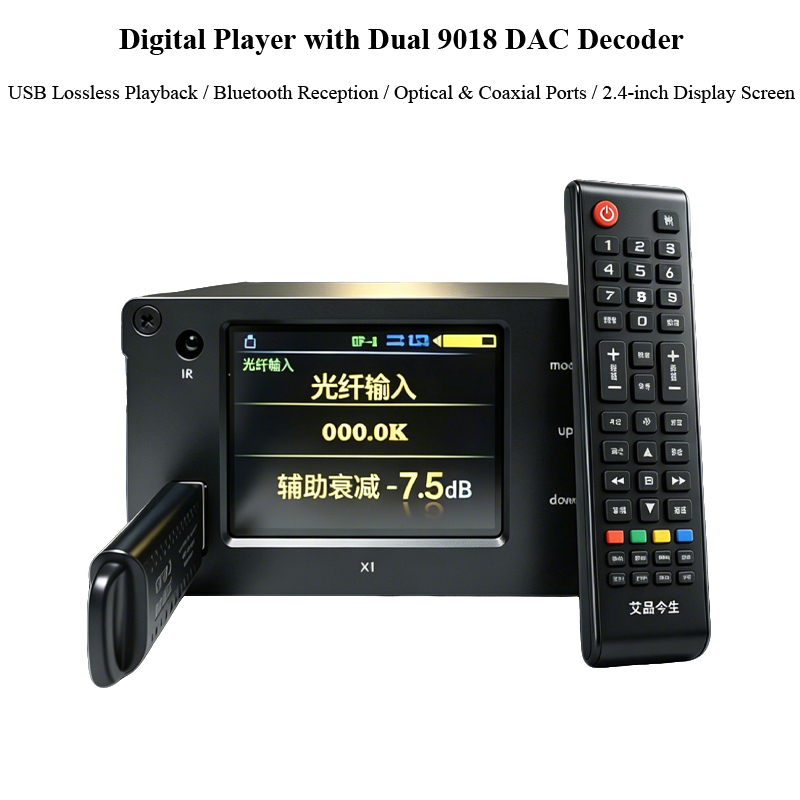 Metronome Digital - Lecteur audio numérique double ES9018K2M DSD512