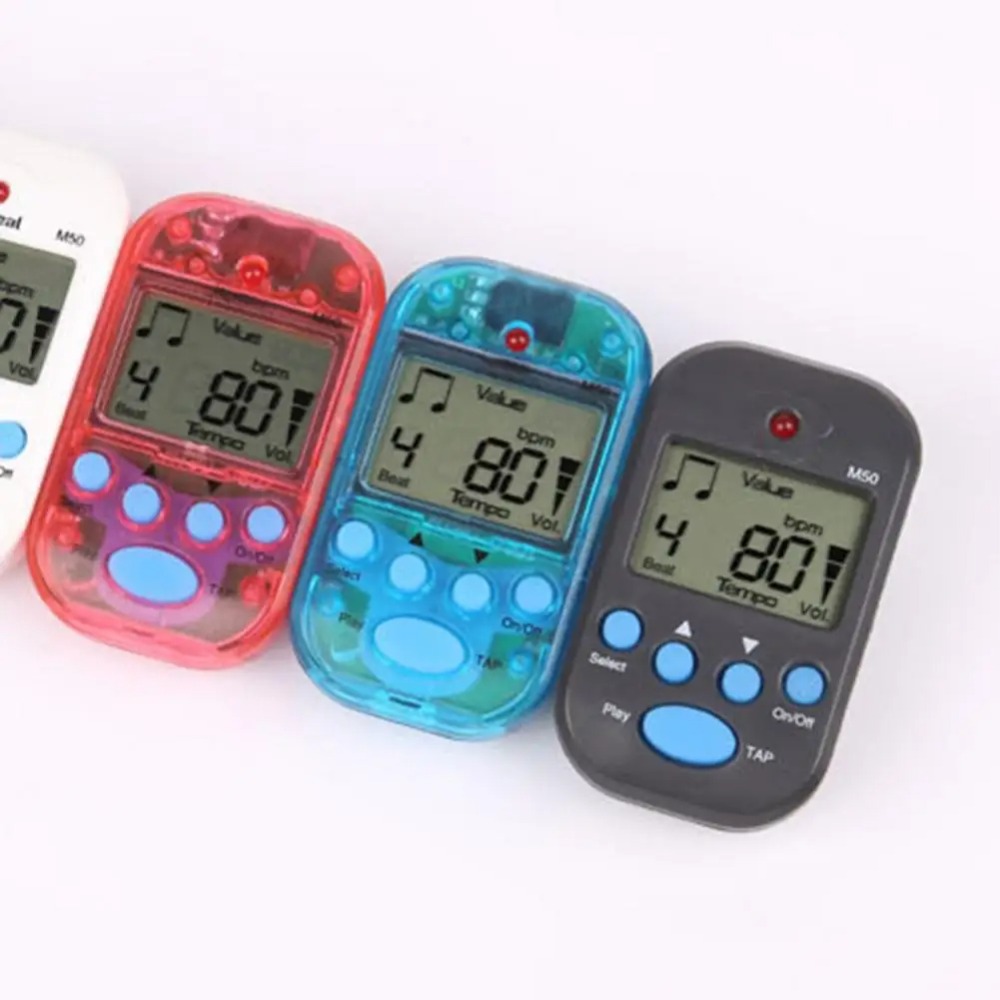 Metronome Digital - Mini métronome LCD professionnel à double
