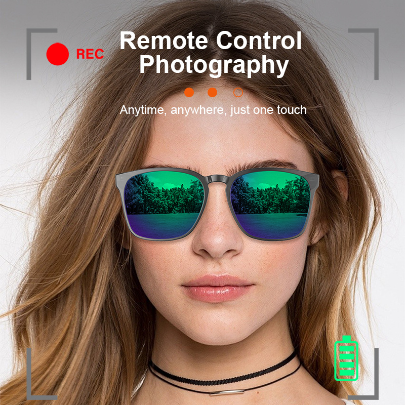 Audio Music Videos - Lunettes intelligentes Bluetooth AI avec traduction