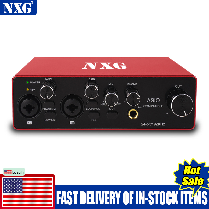 Audio Music Cutting - Carte son portable NXG MD22, interface