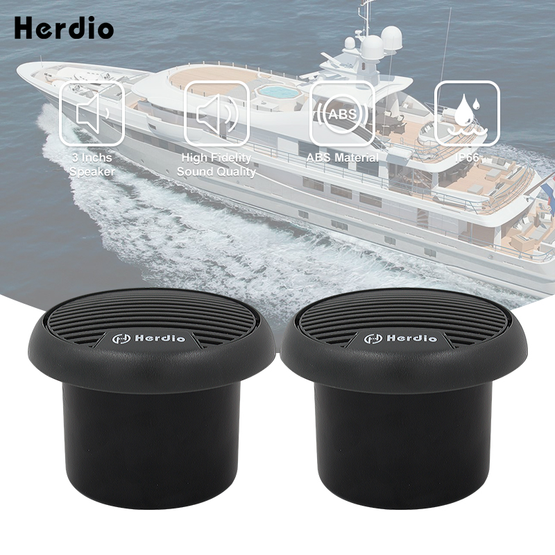 Audio Music Sound - Herdio 3 ''haut-parleurs marins étanches 2