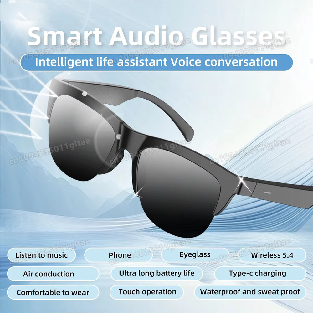 Audio Music Videos - Nouvelles Lunettes Intelligentes avec Contrôle Caméra