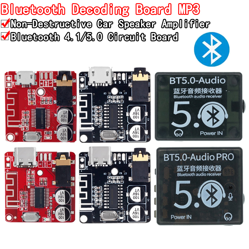 Music Audio Pro - Mini carte décodeur Bluetooth 4.1/5, récepteur