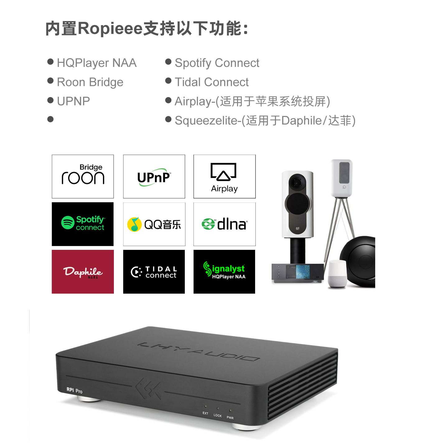 Tiger Fish Audio RPI Pro Strea - Music Audio Pro avis et prix