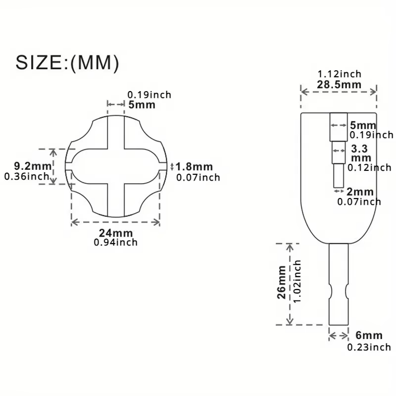 Miwayer 1/2PCS Enrouleur de co - Guitar Slide Tube avis et prix