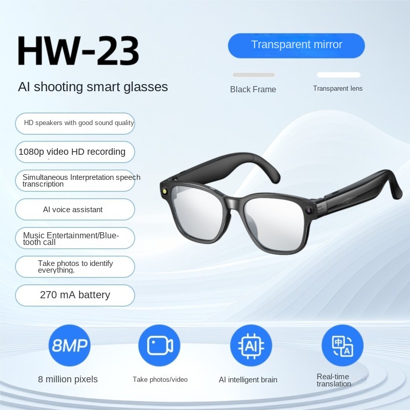 Lunettes intelligentes IA avec - Audio Music Videos avis et prix