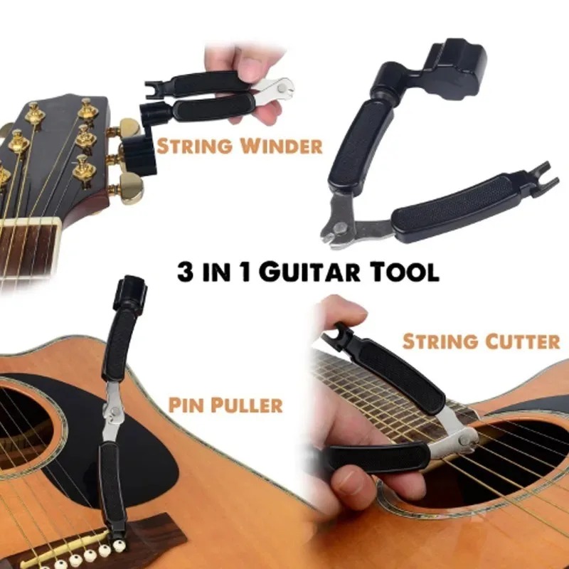 Coupe-cordes 3-en-1 pour guita - Guitar Slide Tube avis et prix