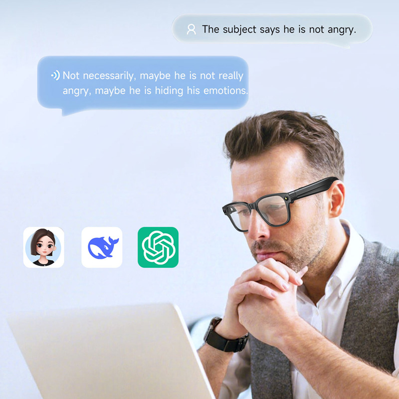 Lunettes Intelligentes IA avec - Audio Music Player avis et prix