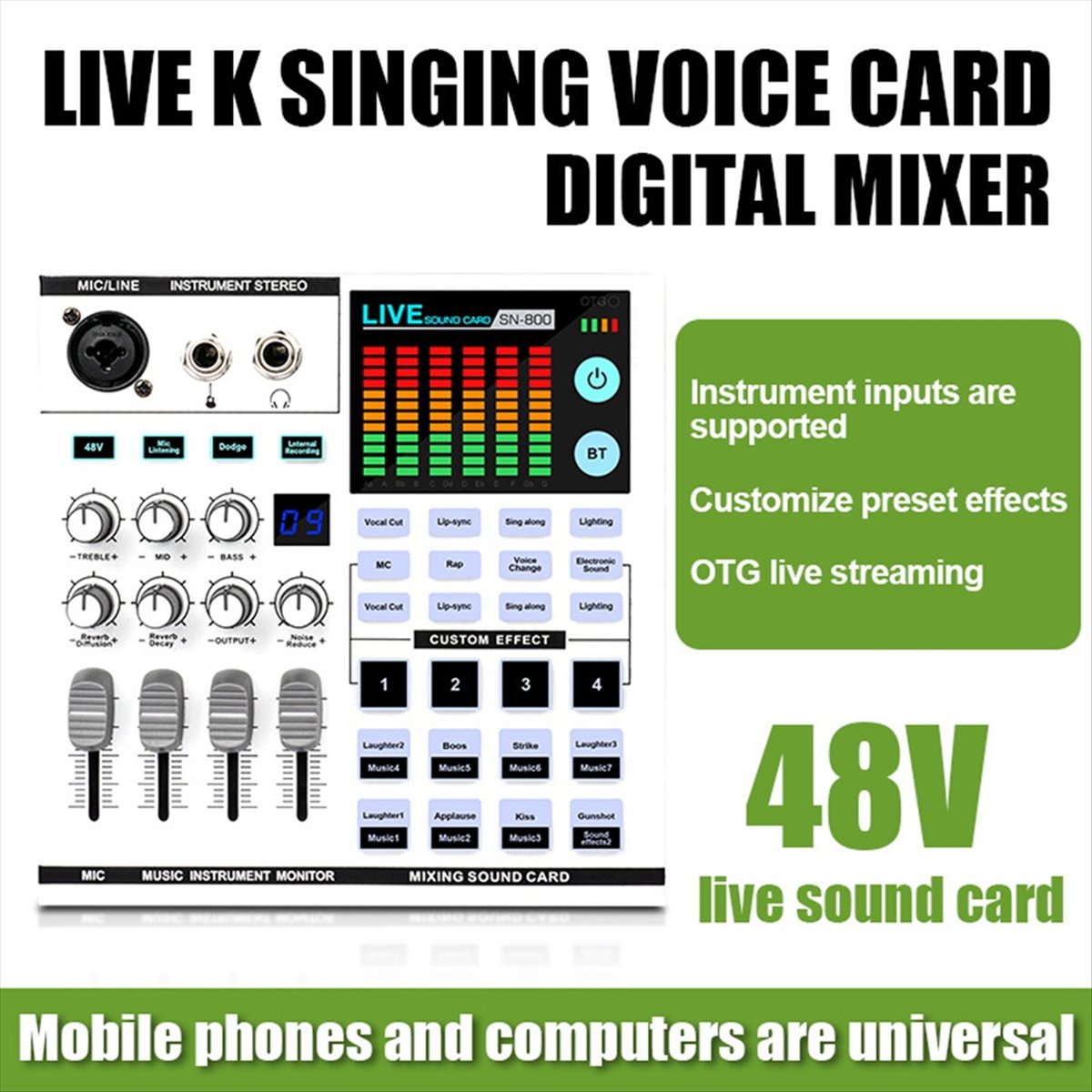 Carte son DTC5 SN800 pour diff - Audio Music Sound avis et prix
